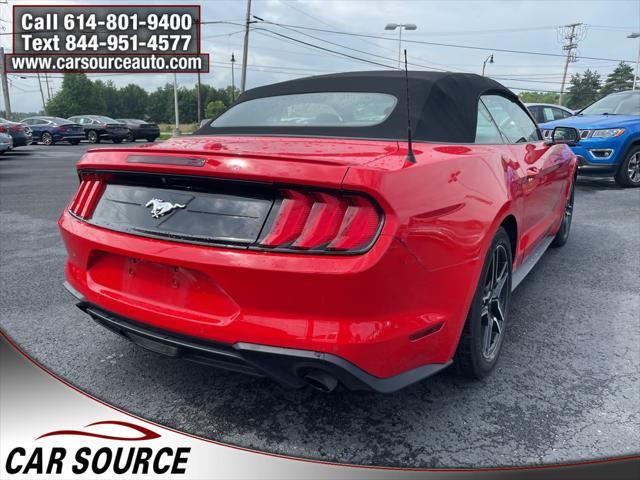 used 2021 Ford Mustang car, priced at $19,450