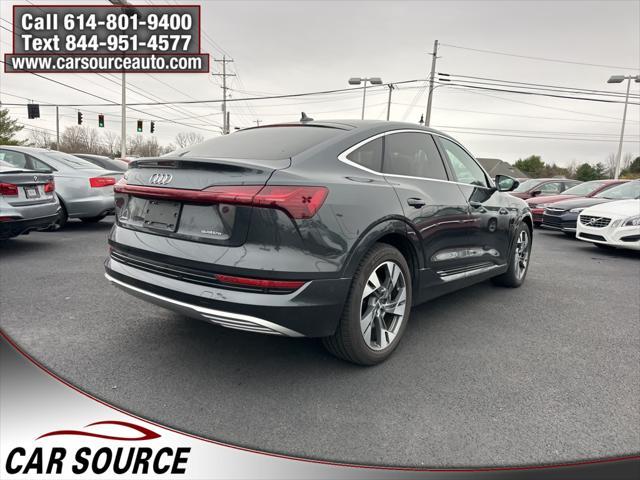 used 2020 Audi e-tron Sportback car, priced at $28,450