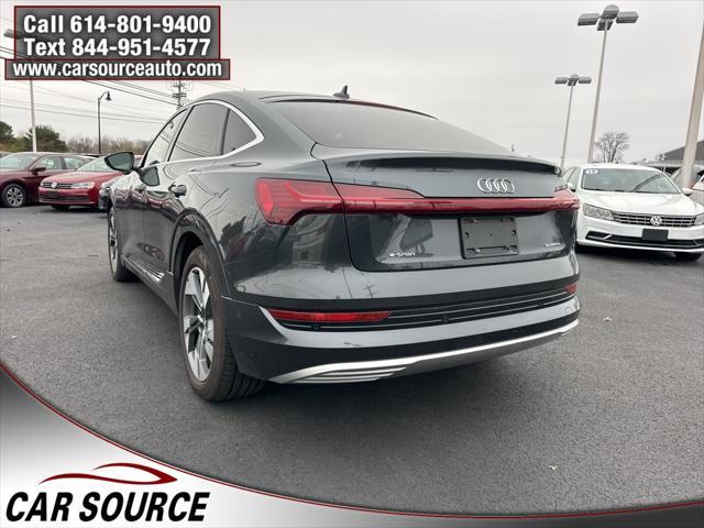 used 2020 Audi e-tron Sportback car, priced at $28,450