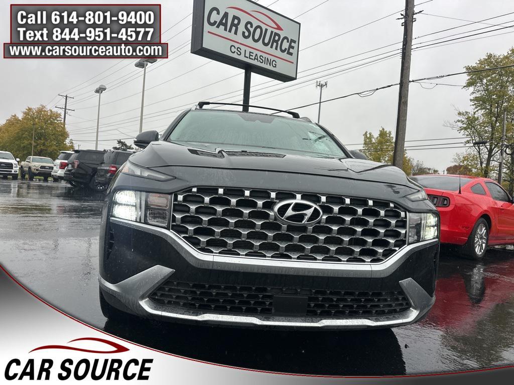 used 2021 Hyundai Santa Fe car, priced at $15,950