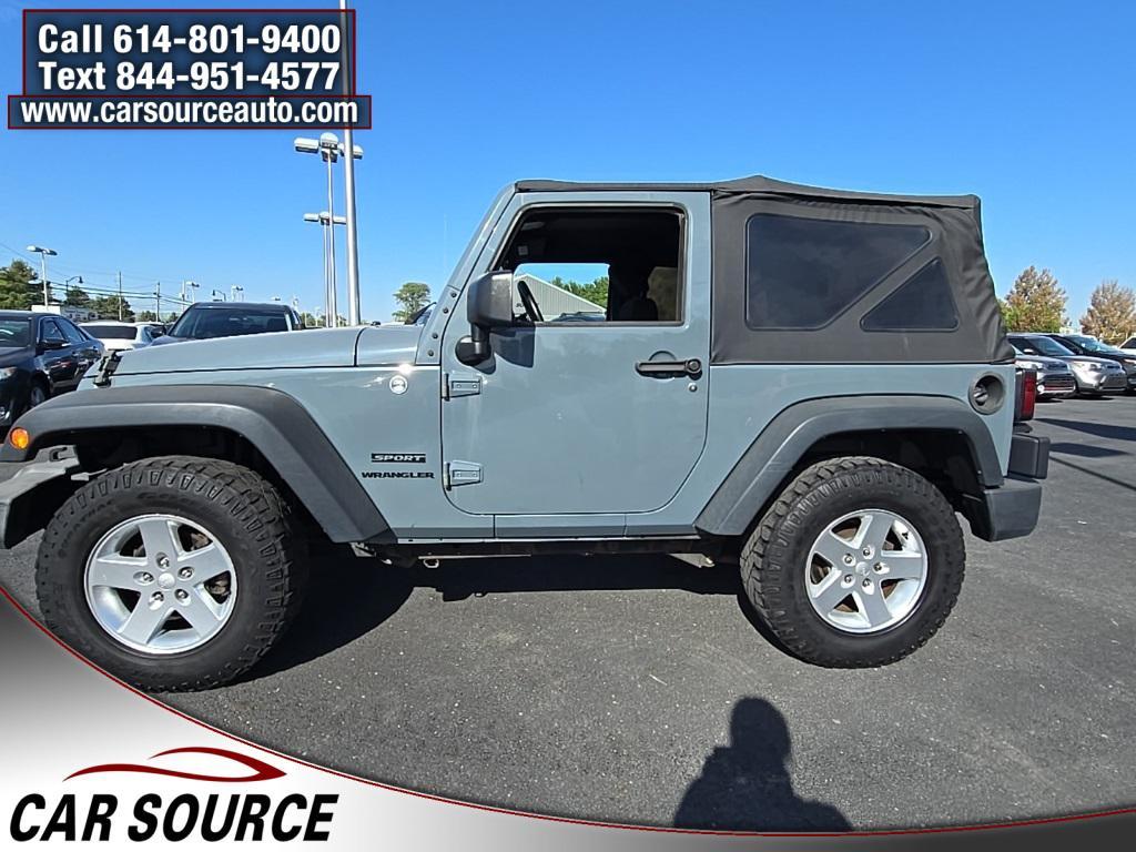 used 2015 Jeep Wrangler car, priced at $13,950