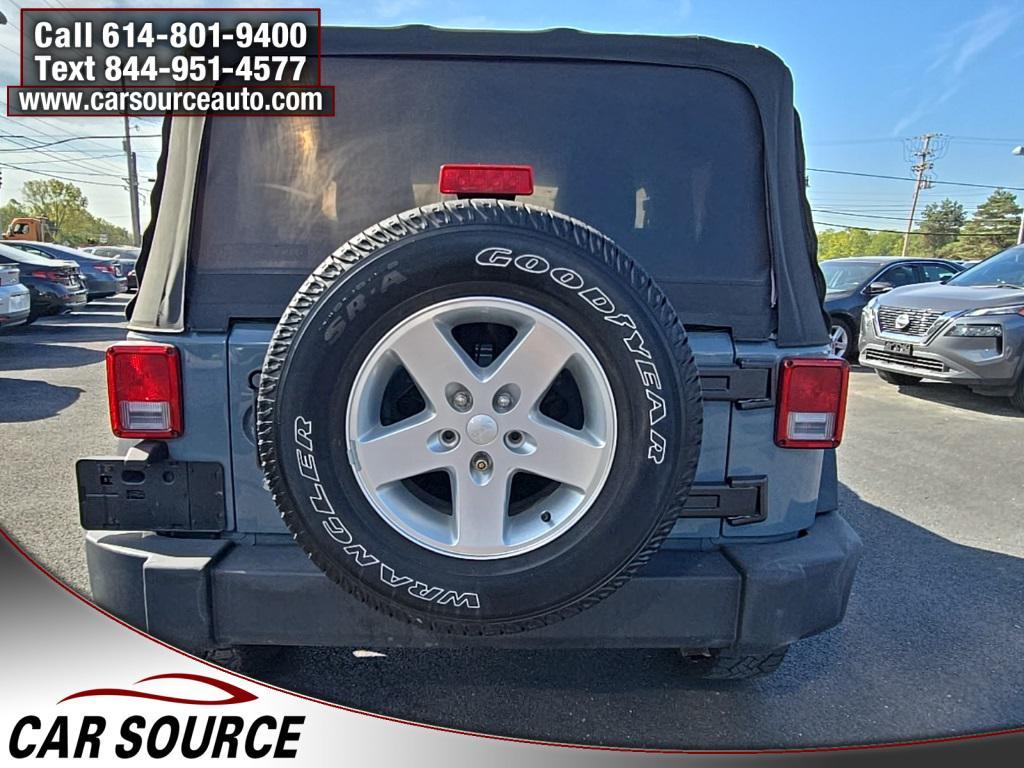 used 2015 Jeep Wrangler car, priced at $13,950