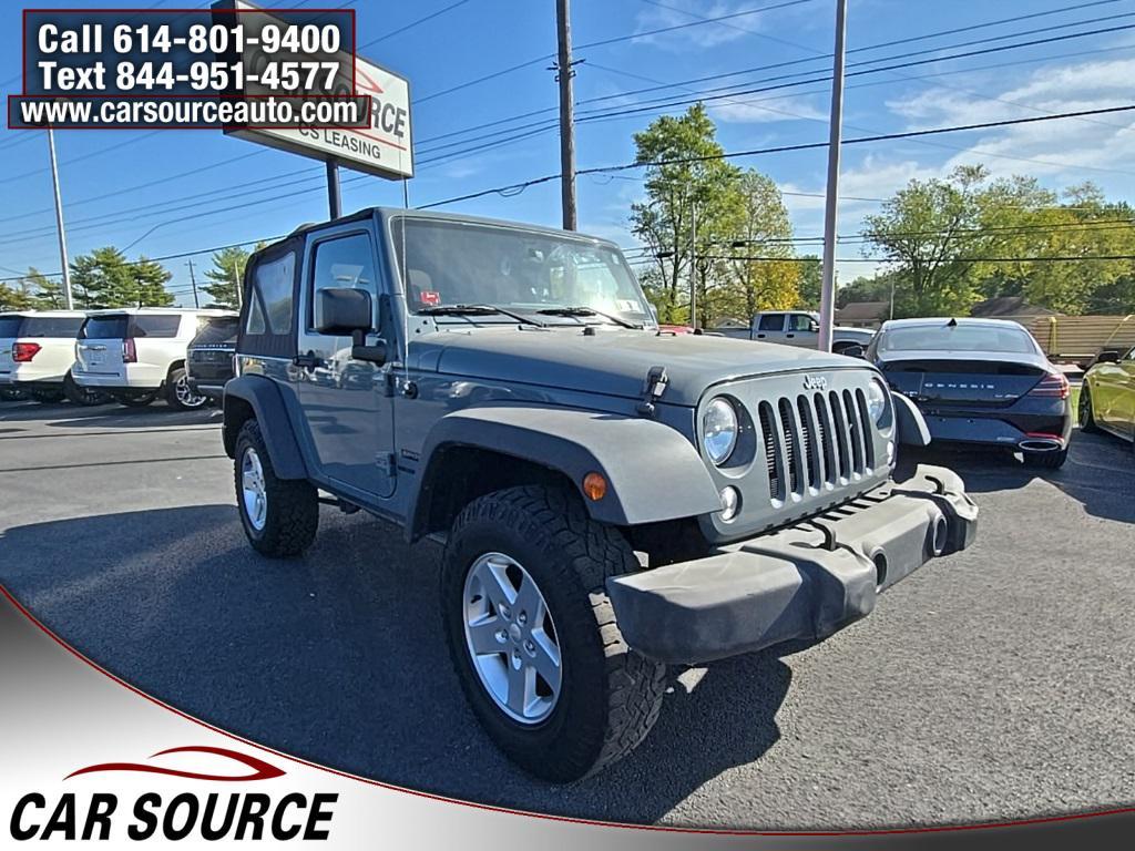 used 2015 Jeep Wrangler car, priced at $13,950