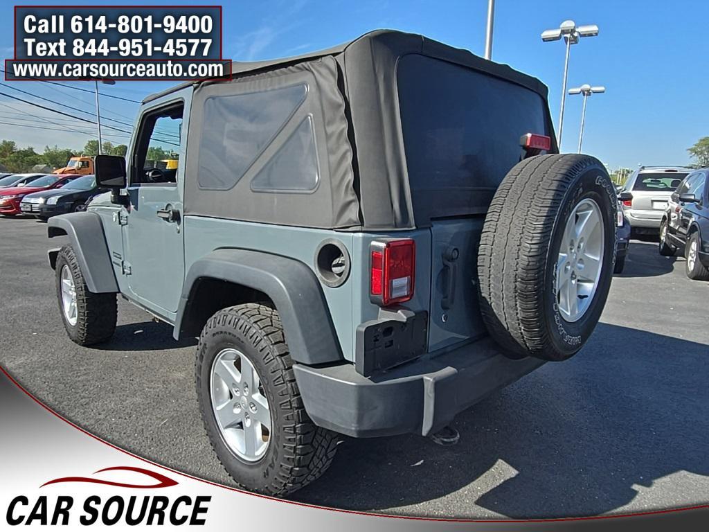 used 2015 Jeep Wrangler car, priced at $13,950
