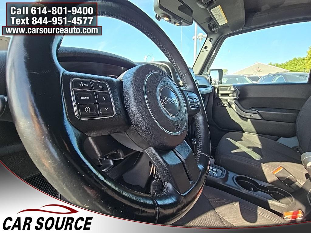 used 2015 Jeep Wrangler car, priced at $13,950