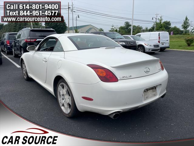 used 2003 Lexus SC 430 car, priced at $6,450