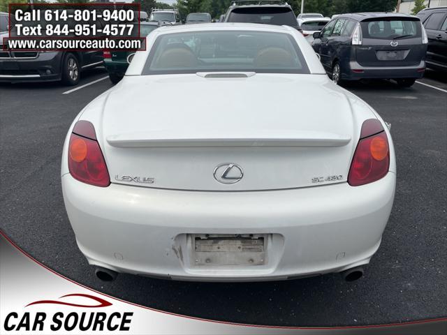used 2003 Lexus SC 430 car, priced at $6,450