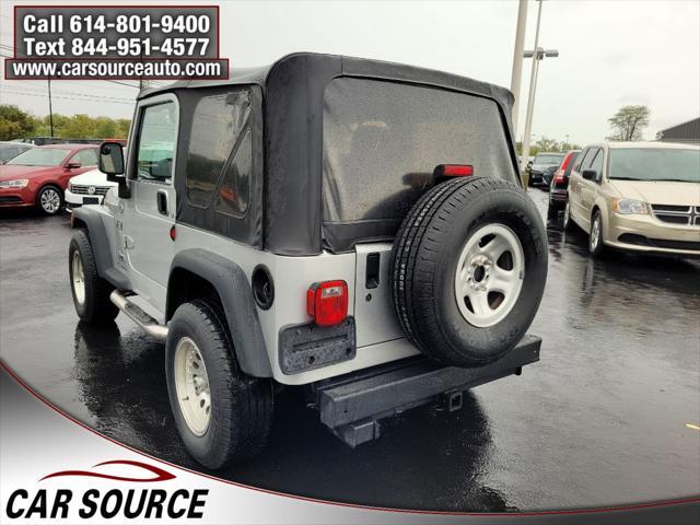 used 2006 Jeep Wrangler car, priced at $11,995