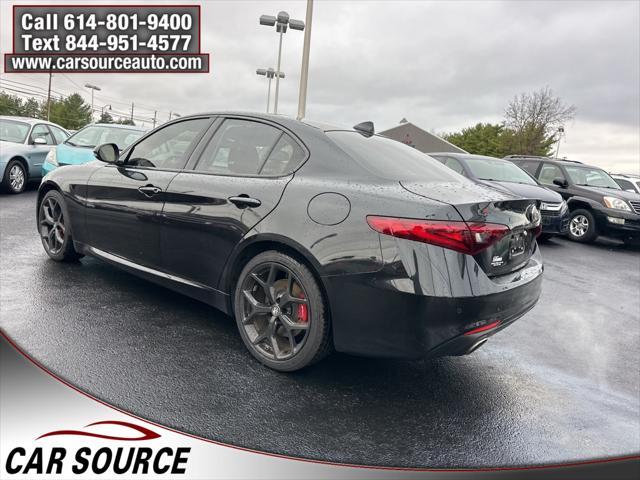 used 2021 Alfa Romeo Giulia car, priced at $23,450