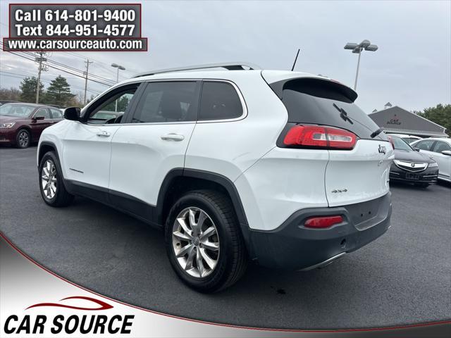 used 2016 Jeep Cherokee car, priced at $12,450