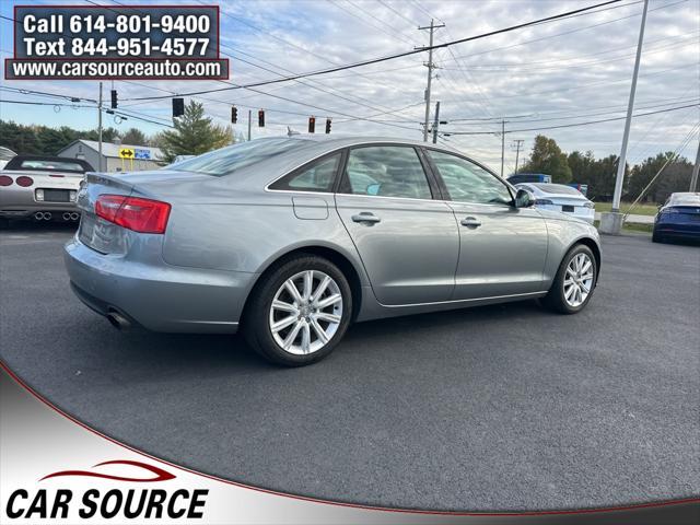 used 2014 Audi A6 car, priced at $8,995