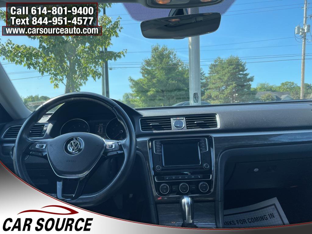 used 2016 Volkswagen Passat car, priced at $9,600