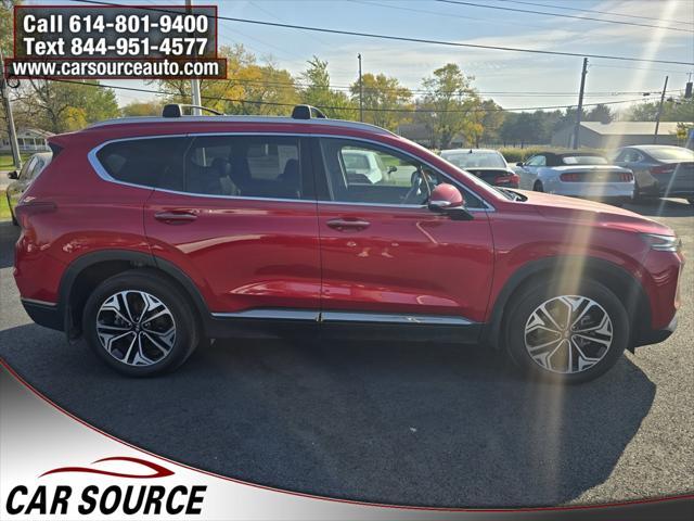 used 2020 Hyundai Santa Fe car, priced at $22,450