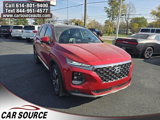 used 2020 Hyundai Santa Fe car, priced at $22,450