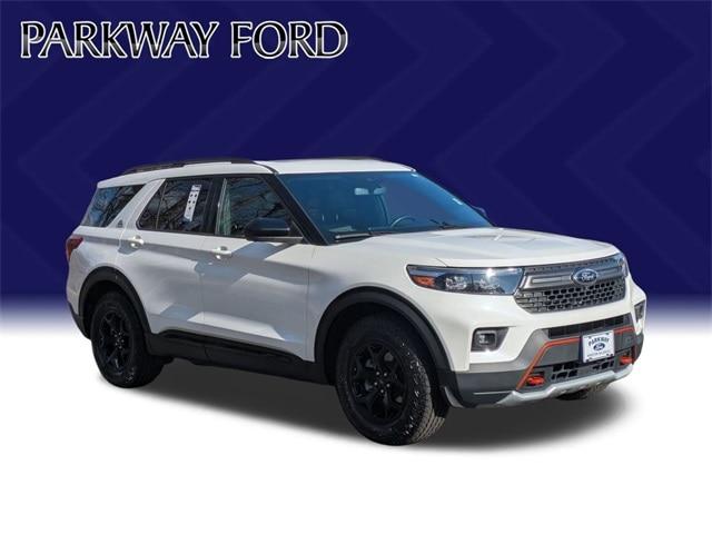 used 2022 Ford Explorer car, priced at $36,487