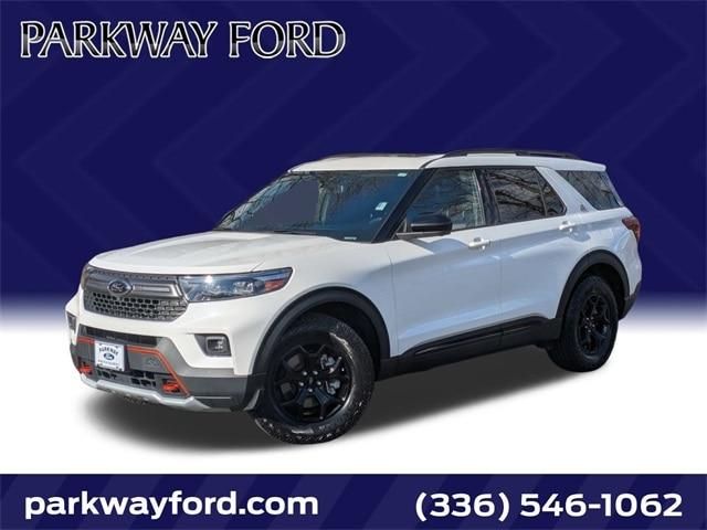 used 2022 Ford Explorer car, priced at $36,487