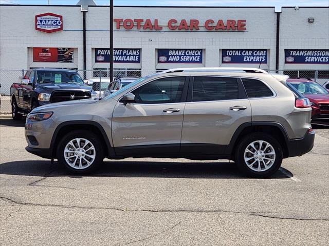 used 2019 Jeep Cherokee car, priced at $15,492