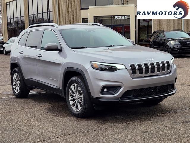 used 2021 Jeep Cherokee car, priced at $18,572