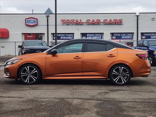 used 2021 Nissan Sentra car, priced at $16,972