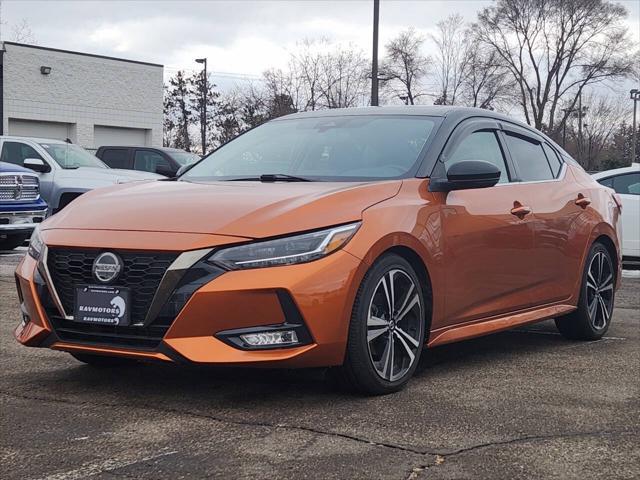 used 2021 Nissan Sentra car, priced at $16,972