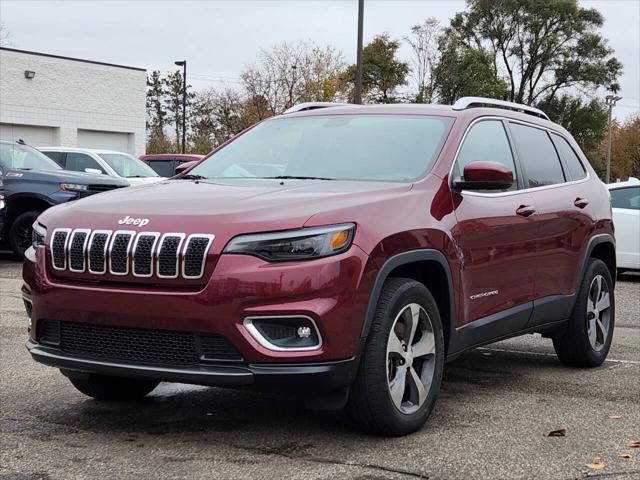 used 2019 Jeep Cherokee car, priced at $17,492