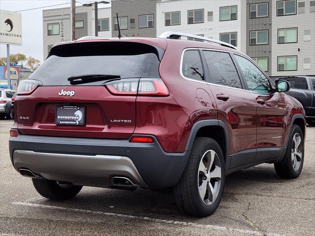 used 2019 Jeep Cherokee car, priced at $17,492