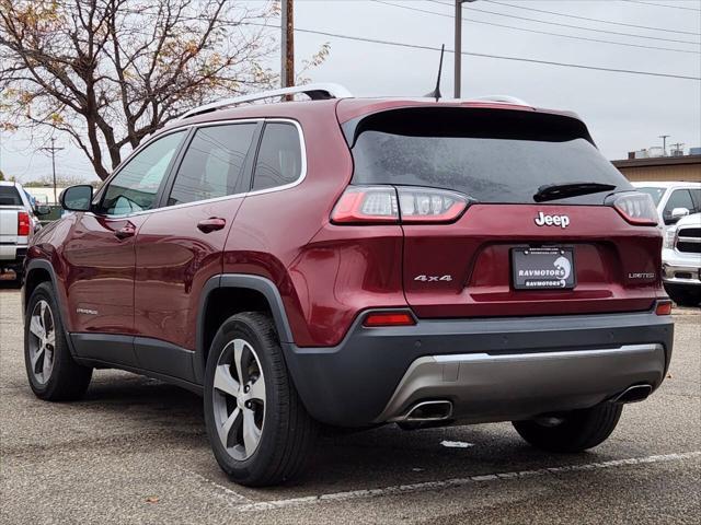 used 2019 Jeep Cherokee car, priced at $17,492