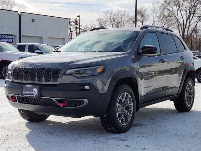 used 2022 Jeep Cherokee car, priced at $18,972