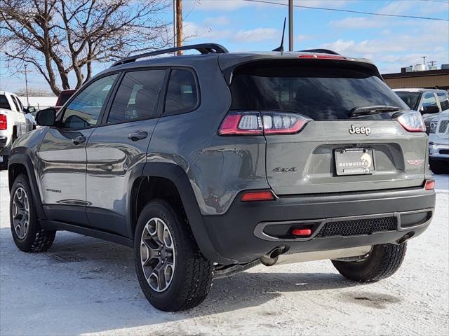 used 2022 Jeep Cherokee car, priced at $18,972