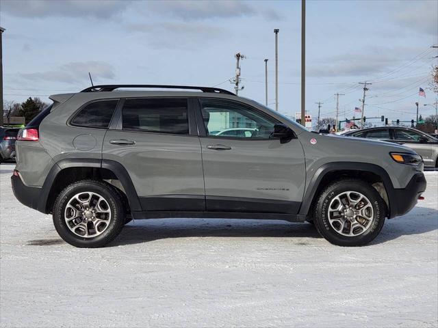 used 2022 Jeep Cherokee car, priced at $18,972