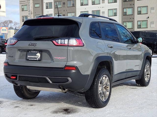 used 2022 Jeep Cherokee car, priced at $18,972