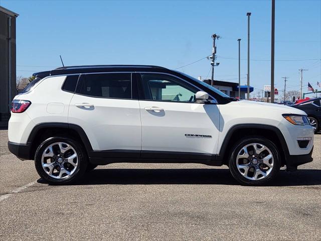 used 2021 Jeep Compass car, priced at $18,472