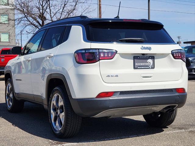 used 2021 Jeep Compass car, priced at $18,472