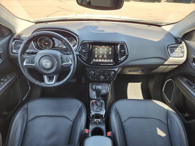 used 2021 Jeep Compass car, priced at $18,472