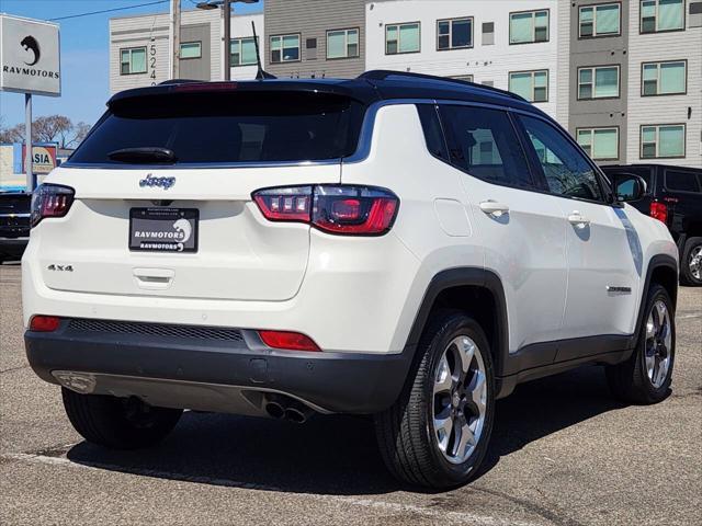 used 2021 Jeep Compass car, priced at $18,472