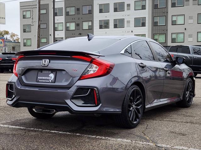 used 2020 Honda Civic Si car, priced at $20,574