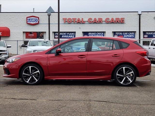 used 2021 Subaru Impreza car, priced at $16,495