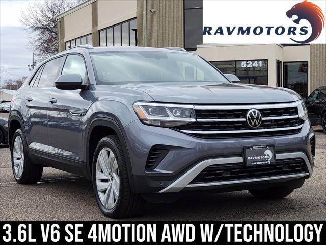 used 2021 Volkswagen Atlas Cross Sport car, priced at $19,985