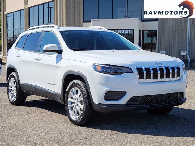 used 2021 Jeep Cherokee car, priced at $17,944