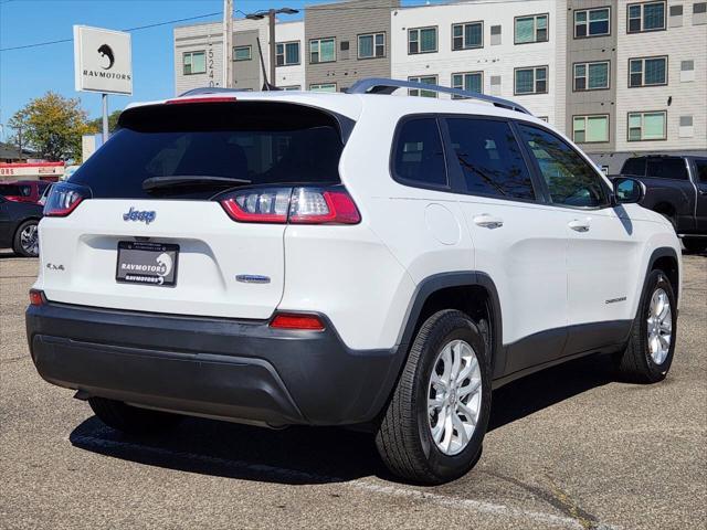 used 2021 Jeep Cherokee car, priced at $17,944