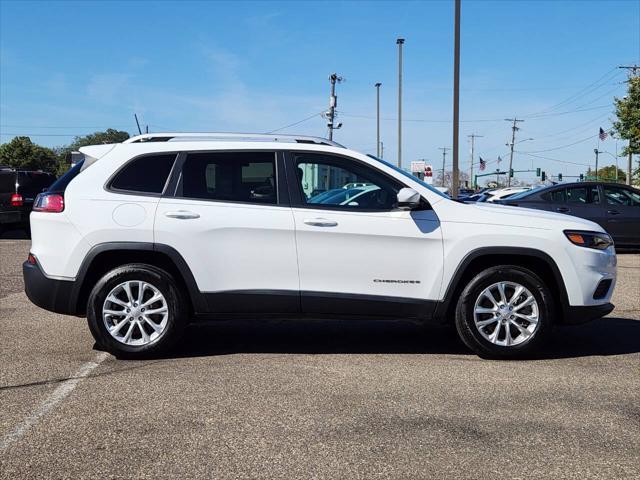 used 2021 Jeep Cherokee car, priced at $17,944