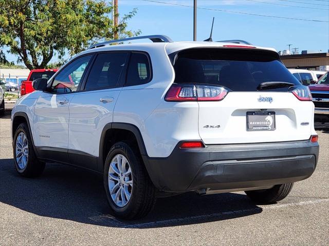 used 2021 Jeep Cherokee car, priced at $17,944