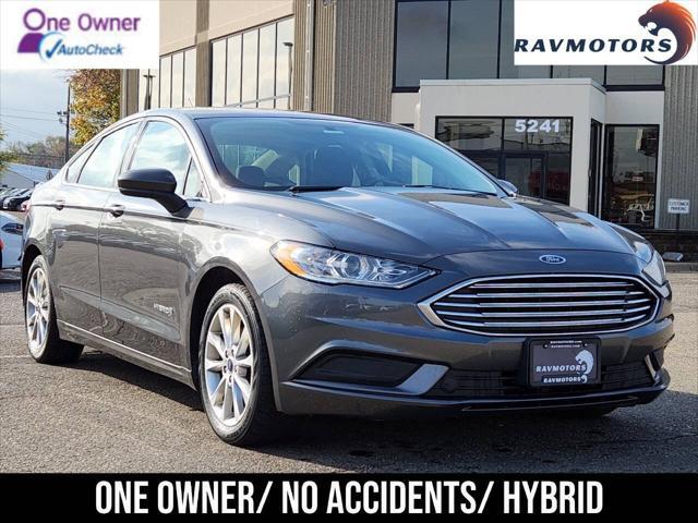 used 2017 Ford Fusion Hybrid car, priced at $11,985