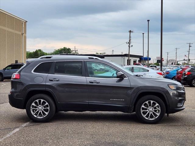 used 2021 Jeep Cherokee car, priced at $16,985