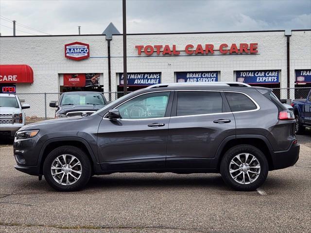 used 2021 Jeep Cherokee car, priced at $16,985