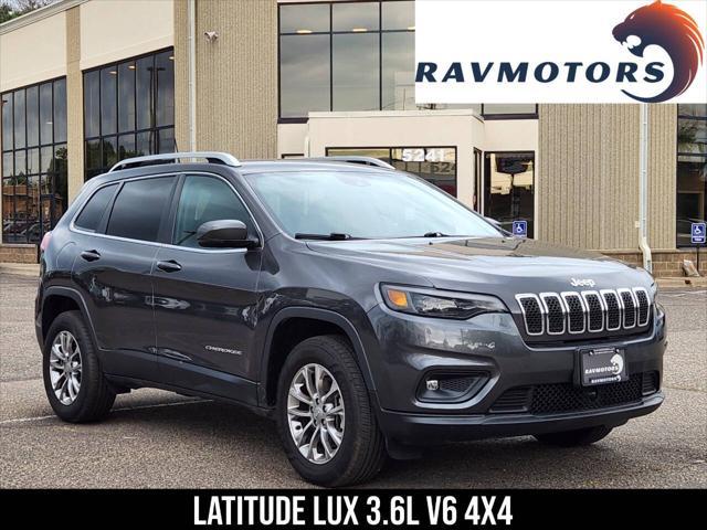 used 2021 Jeep Cherokee car, priced at $16,985