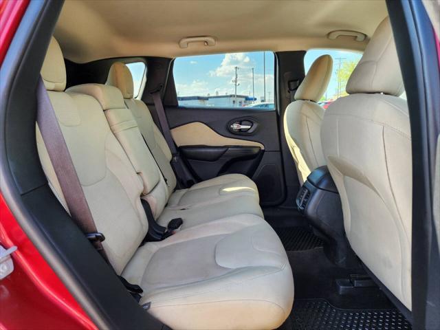 used 2016 Jeep Cherokee car, priced at $11,985