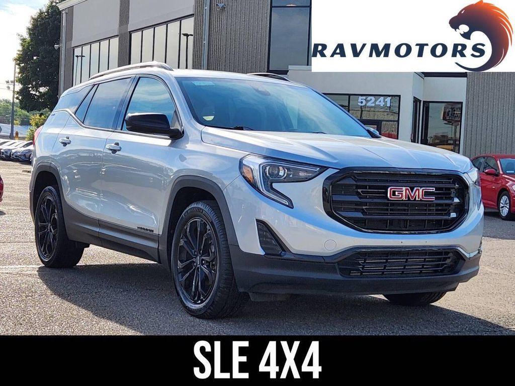 used 2021 GMC Terrain car, priced at $17,495