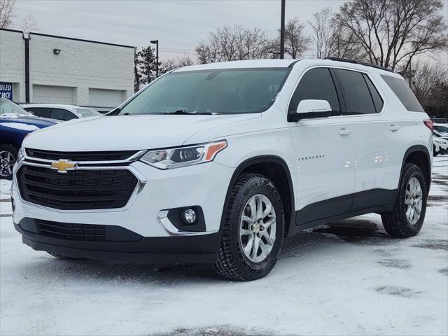 used 2021 Chevrolet Traverse car, priced at $20,985