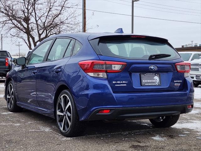 used 2022 Subaru Impreza car, priced at $17,255